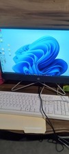 2021 HP All-In-One 21.5  Bundle 256GB SSD, 4GB RAM, Dark Blue 