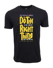 1989 DO THE RIGHT THING PROMO 'SPIKE LEE BLACK T-SHIRT