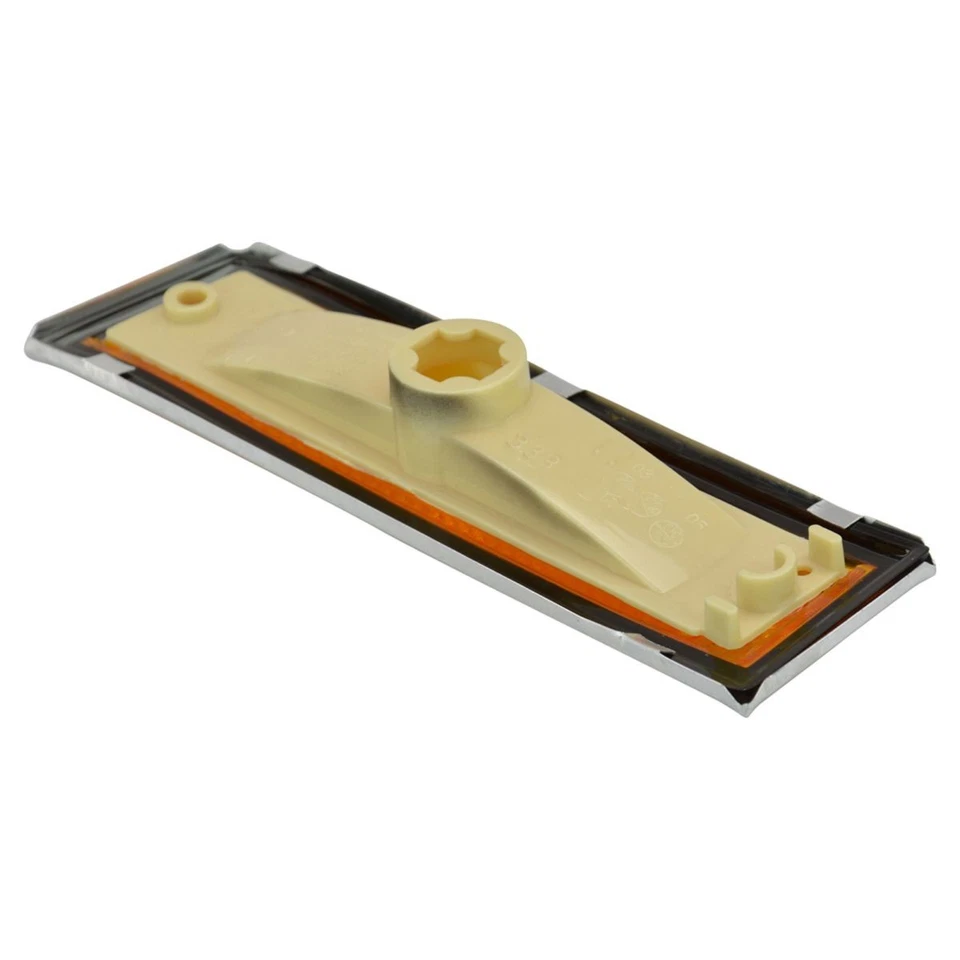 Marcador de bisel cromado lateral luz de estacionamiento pasajero derecho derecho derecho para Blazer Jimmy C/K Foto 2 de 4