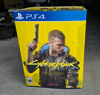 Cyberpunk 2077 Collector s Edition PS4 Sealed Brand New Complete box