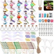 262 Pieces Mystery Potion Craft Kit with 36 Magic Witch Potion Bottles Fairy ...