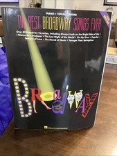 The Best Broadway Songs Ever 4th Edition  Vocal / Piano / Guitar Hal Leonard