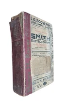 1934 Glendale City Directory HC Los Angeles County California Vintage Antique