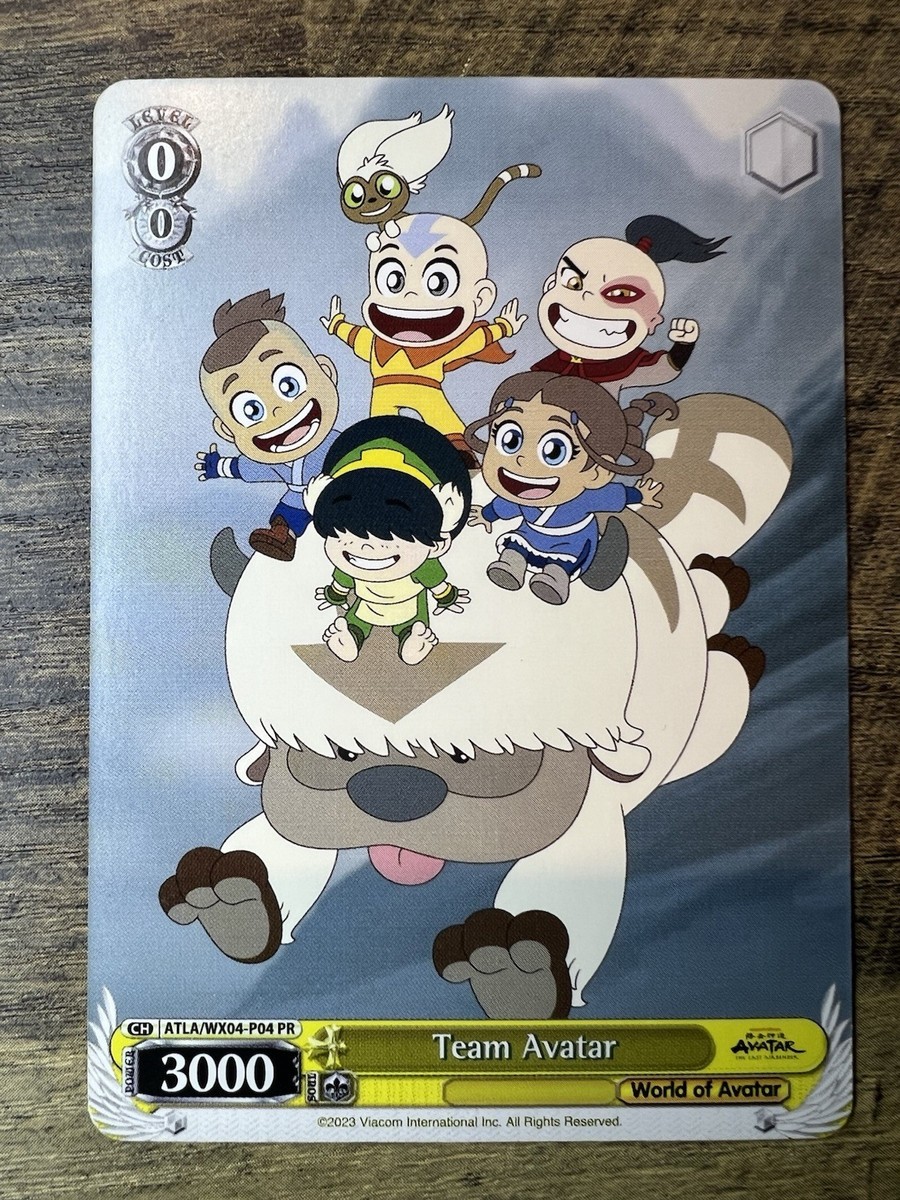 Weiss Schwarz Team Avatar Avatar: The Last Airbender ATLA/WX04-P04