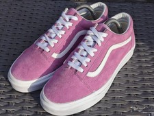 Suede Old Skool Vans skate shoes UK 8 Violet (pink/lilac/purple) 42
