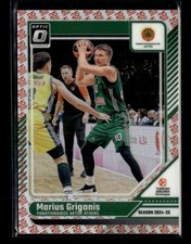 Marius Grigonis 2024-25 Donruss Euroleague Optic 25th Anniversary 08/25 [joh63