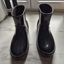 UGG Bottes de pluie caoutchouc noir antidérapant imperméable EU 38