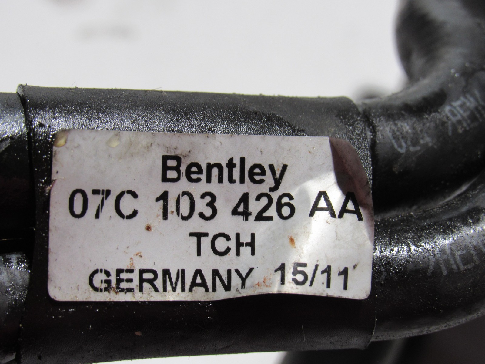 Bentley Continental GT 2012 Coolant Water Pump Pipe Line Hose Tube Set 11-18 ;#3