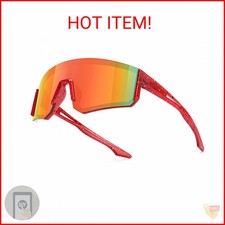 SEKKAF Youth Baseball Sunglasses for Boys Girls Age 6-12 Softball Cycling Sports