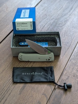 Benchmade Bugout 535-2002 Blade HQ Exclusive | Satin 20CV | Gray G10 Scales