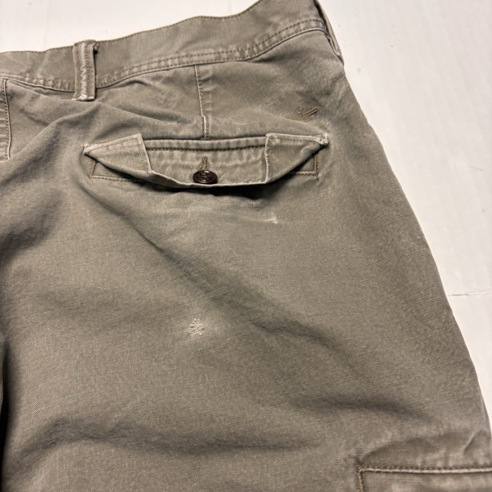 Levis DOCKERS Outdoor Cargo Pants Men 36/34 Gray Canvas Hike Camp Classic Fit thumbnail 20