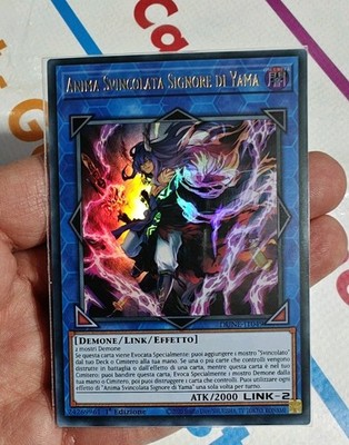 Yu-Gi-Oh Freistehende Seele Herr von Yama ULTRA RARE DUNEN-IT049 1.Auflage NEU