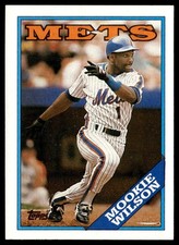1988 Topps Mookie Wilson New York Mets #255