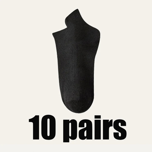 10 Pairs Women Socks Summer High Quality Comfy Casual Ankle Sock Simple - Picture 7 of 10