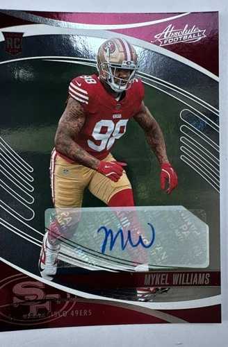 2025 Panini Absolute Mykel Williams Base (RAW)