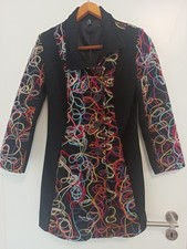 Madonna Wolljacke Gehrock Gr. L bzw. 36/38 bu...