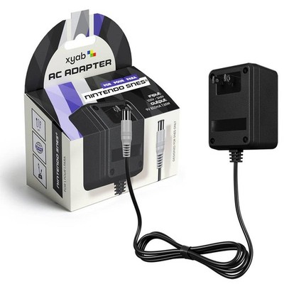 SNES AC Power Adapter Cable for Super Nintendo System, New Power Supply Cord