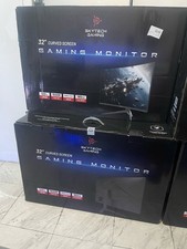 Skytech Gaming 32" Curved WQHD Fast VA Monitor 180Hz 1ms 2560x1440 Black