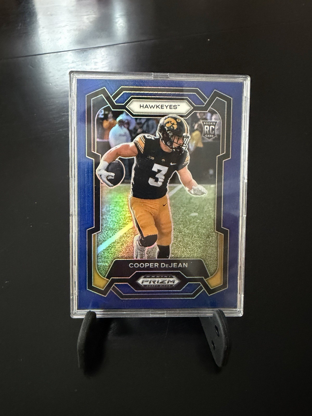 2024 Panini Prizm Draft Picks - Cooper DeJean #113 Blue Prizm /199 (RC)