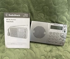 Radio Shack 20-125 AM/FM/SW Shortwave Travel Radio with manual, Tested Works 
