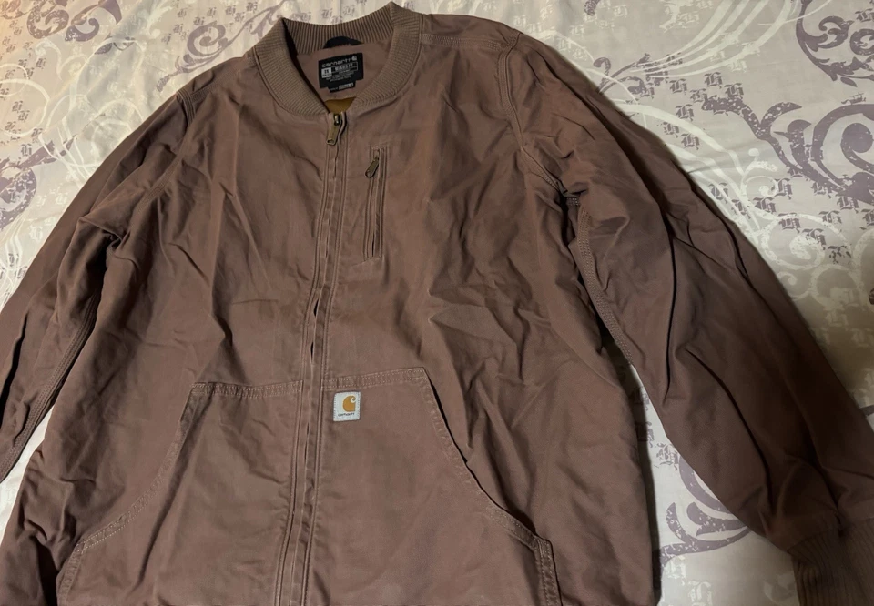 Carhartt Bomber Jacket Relaxed Fit Rugged Flex Women's Size 2XL - Image 2 of 4