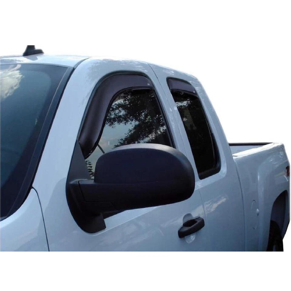 AVS Front & Rear In-Channel Window Ventvisors for 07-13 Silverado Sierra 1500 - Image 3 of 4