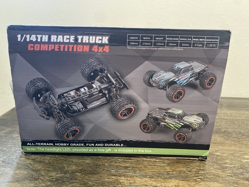 HaiBoxing Telecomando Auto Scala 1:14 RC Camion 38+ KM/H Velocità NO CARICATORE 1/14 - Foto 6 di 23