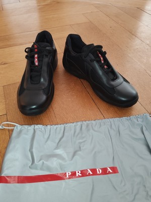 Neuwertige Prada America s Cup Original Sneaker Größe 7.5 (EU 41.5-42)