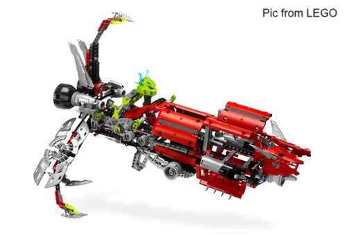 LEGO Bionicle Battle Vehicles 8943 Axalara T9 Complete