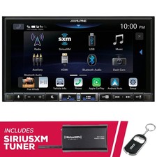 Alpine ILX-507 7" Multimedia Does Not Play Discs and SiriusXM Tuner