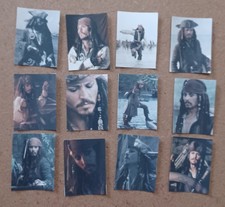 Jack Sparrow from Pirates of the Caribbean Themed Stickers - Lot of 12