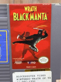 Wrath of the Black Manta (Nintendo Entertainment System, 1990) NES Tested