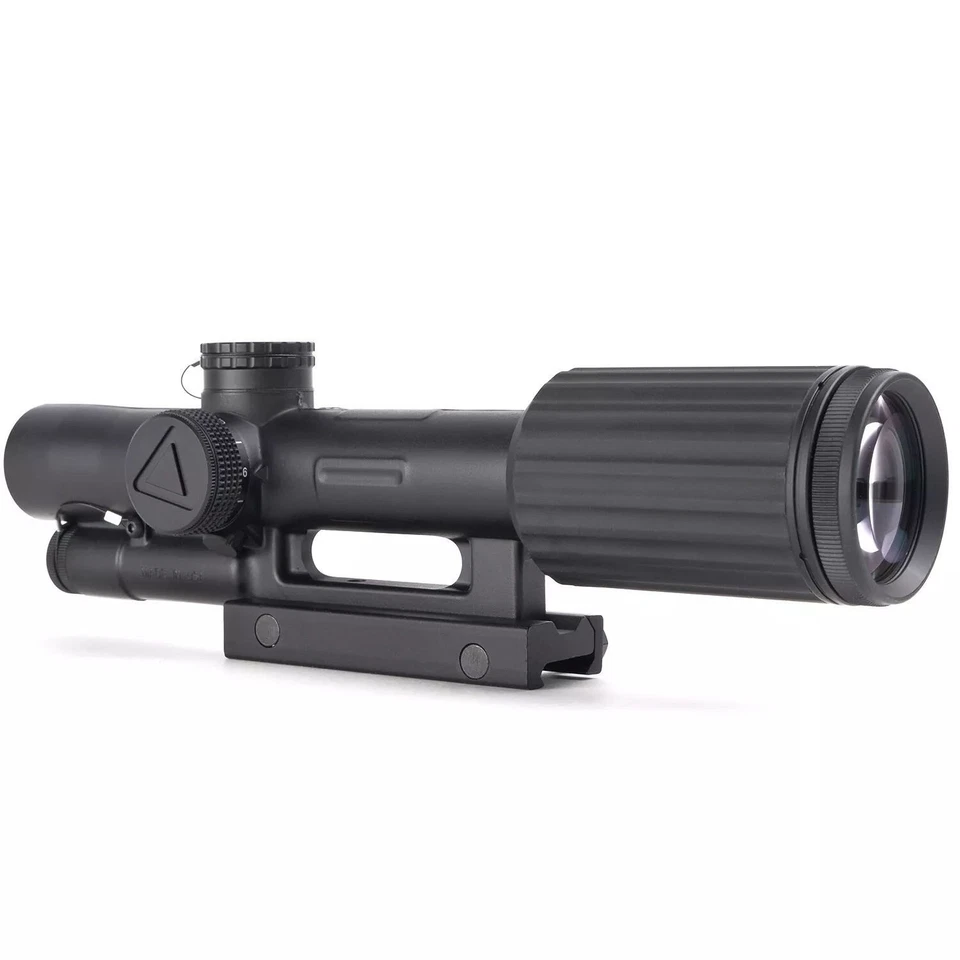 VCOG 1-6x24mm FFP mira círculo segmentado VC16 retículo vermelho iluminado - Imagem 3 de 4