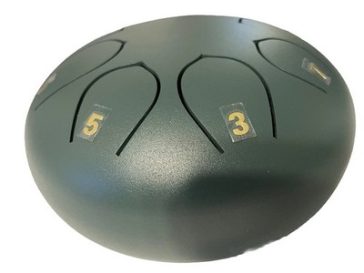 7 Tongue Steel Drum Handpan Style Meditation Yoga Sound Therapy Panda w/ Mallets