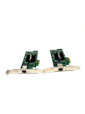 Lot of 2 Dell Intel D33745 10/100/1000 Gigabit PCI-E Gigabit Network Card 0U3867