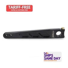 Mpd MPD28340, One Black Aluminum Pitman Arm Straight Black Performance Parts