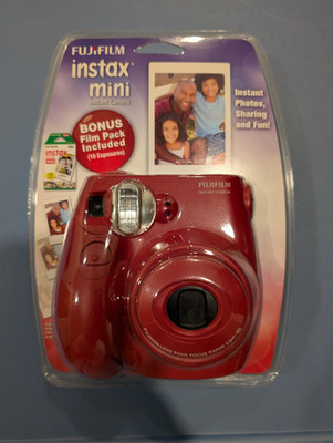 Fujifilm Instax Mini 7S Instant Camera - Red