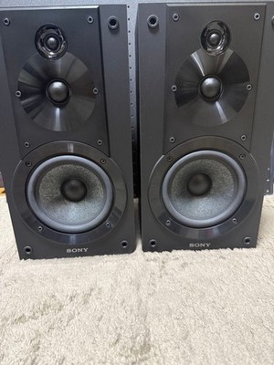 Used Sony SS-CS5 3-Way 3-Driver Bass Reflex Stereo Bookshelf