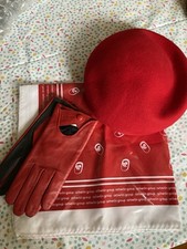 Air Berlin Stewardess Hut Halstuch Handschuhe Gr.7 neu!
