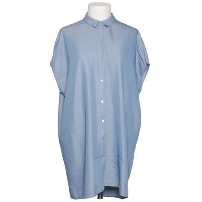 Zara Basic Collection, Kurzarmhemd, Größe: S, Blau, Polyester/Viskose #rsi