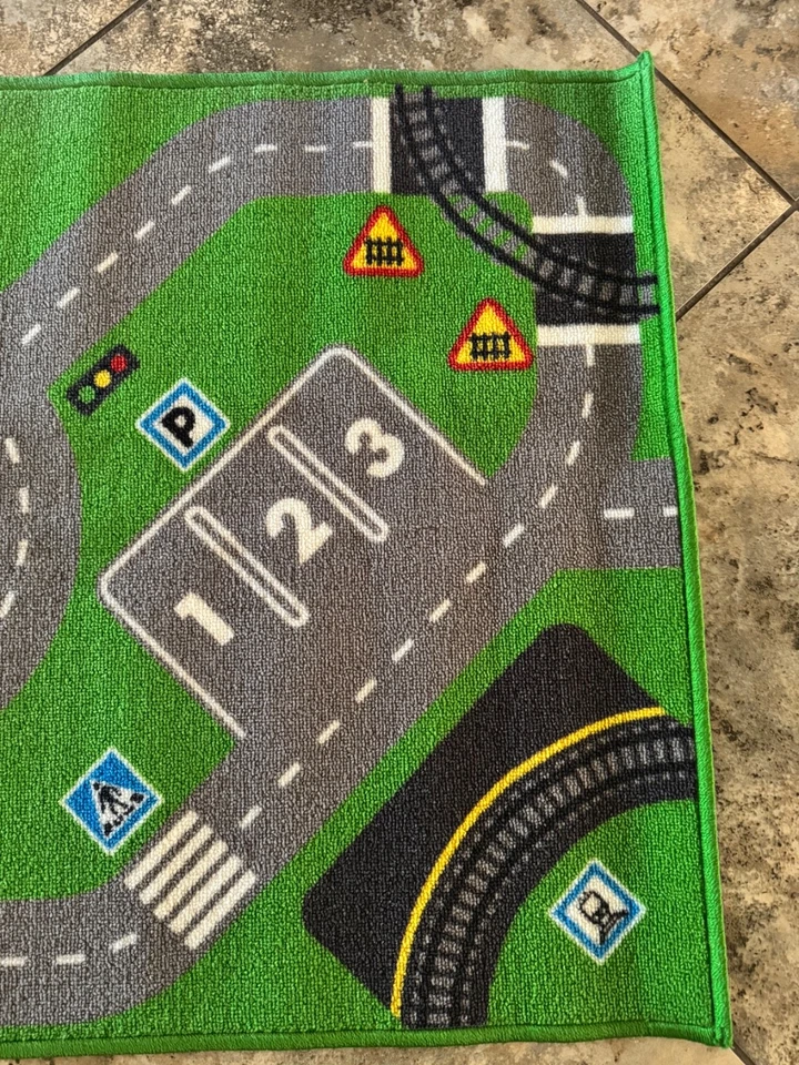 Ковер IKEA STORABO, детский игровой коврик, разработанный с дорогой и городом - Изображение 4 из 4