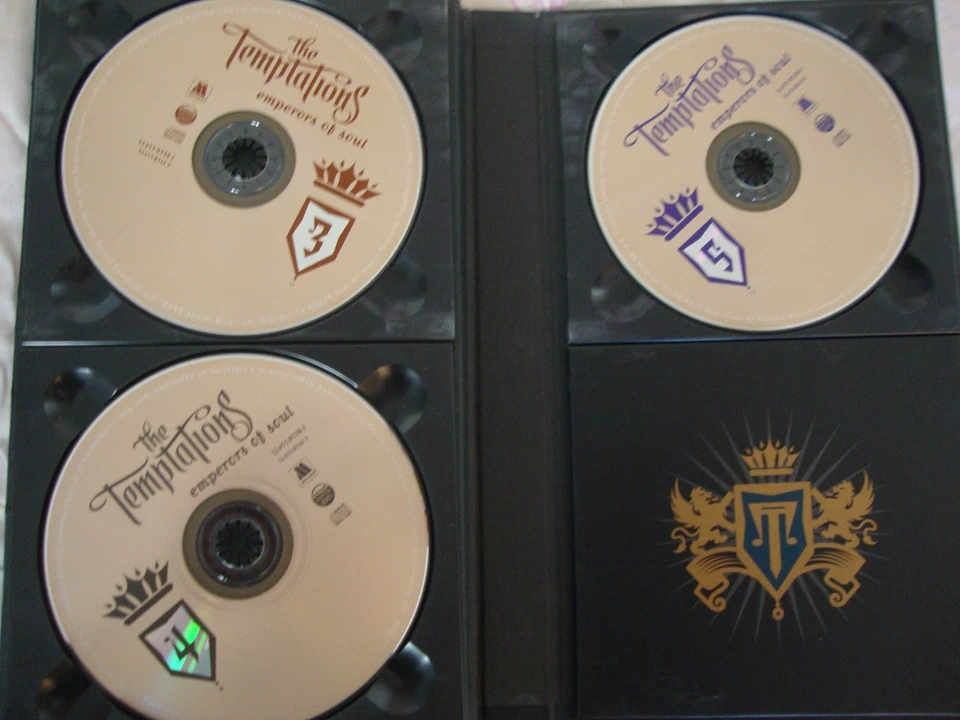 THE TEMPTATIONS - Emperors Of Soul (5-CD-Box,mit dickem Buch!) W.NEU! - Bild 4 von 4