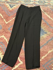 Vintage PHILIPPE ADEC Paris Rayon Wool Women  s Slacks Baggy 90s Deadstock 28x31