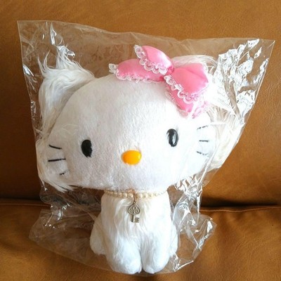 Rare Charmy Kitty stuffed toy white