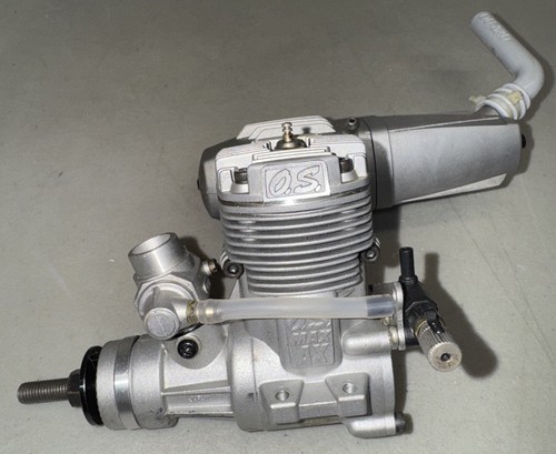 OS Engine - OS Max AX 46 RC Motor with E-3010 P.Box High Performance Silencer