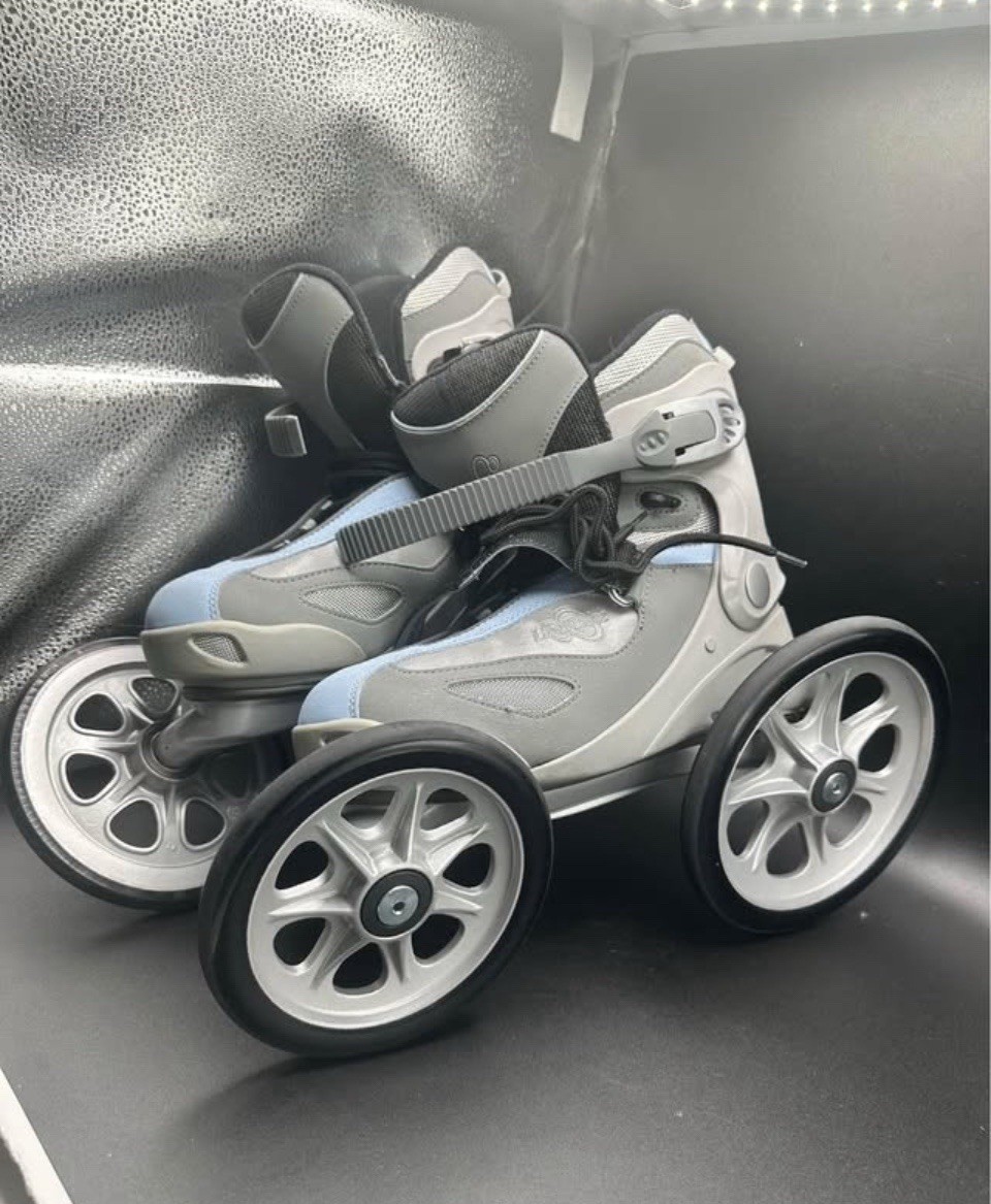 LandRoller Terra Rollerblades with Angled Wheels - Women's Size 9