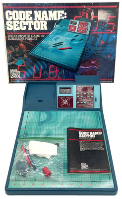 #ad #ad Code Name: SECTOR The Computer Game of Submarine Pursuit 1977 Parker Brothers $18.26