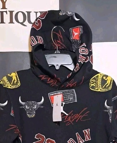 Jordan MJ EssentialsLittle Kids Pullover HoodieSz XL Blk - Picture 4 of 9
