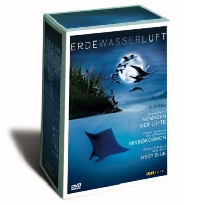 Erde - Wasser - Luft Box DVD Nomaden der Lüfte, Mikrokosmos, Deep Blue