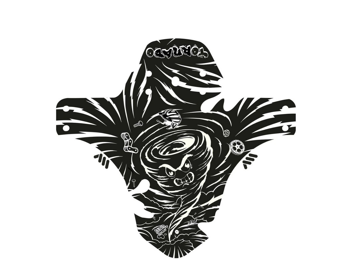 All Mountain Style AMS Mud Guard –Tornado White | eBay